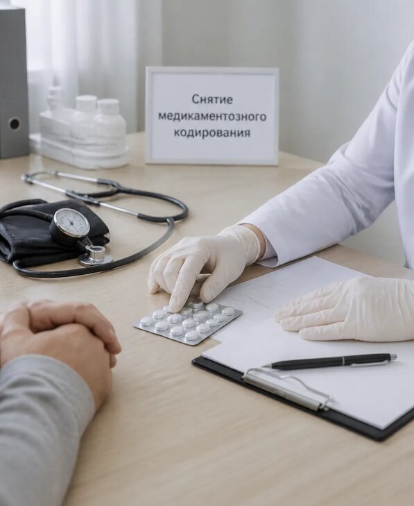 Снятие медикаментозного кодирования в Феодосии от 5079 р. | Медзона