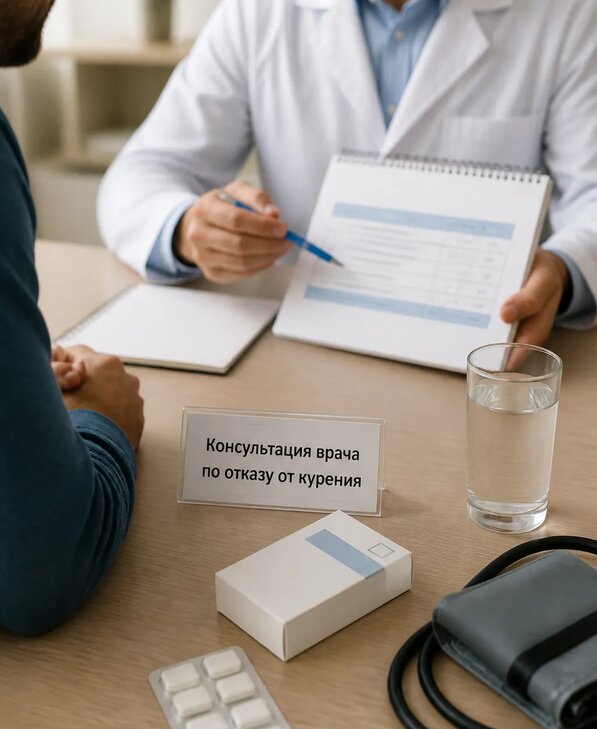 Консультация врача по отказу от курения для взрослых в Феодосии